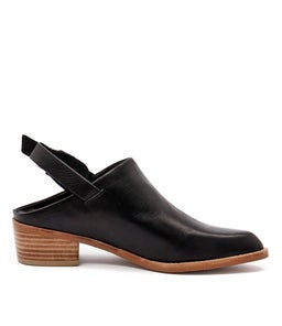 XAVIER BLACK LEATHER