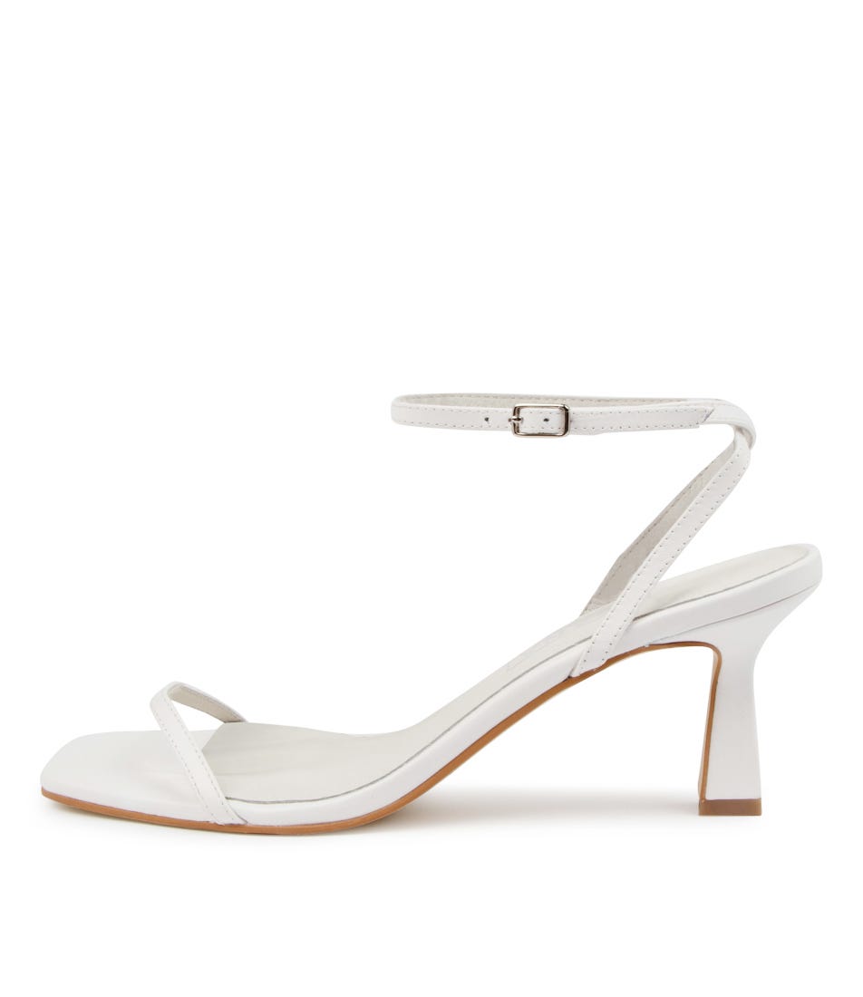 Buy Sol Sana Gwen Heel Ss White Sandals online with free shipping