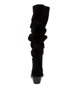 TYLER BOOT SS BLACK SUEDE