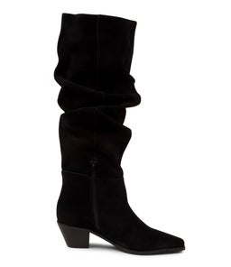 TYLER BOOT SS BLACK SUEDE