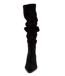 TYLER BOOT SS BLACK SUEDE