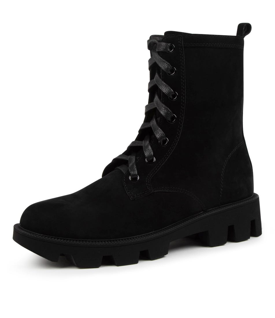 Liam Boot Black Leather by Sol Sana Shop Online at Styletread