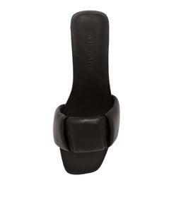 DESIREE HEEL SS BLACK LEATHER