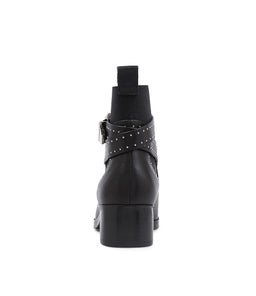 LENNOX BOOT SS BLACK STUD LEATHER