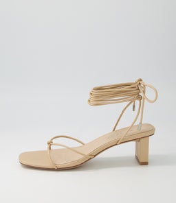HONEY MID HEEL SS NEUTRAL LEATHER