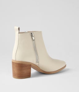 LUCA BOOT SS OFF WHITE LEATHER