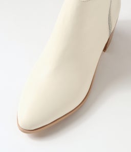LUCA BOOT SS OFF WHITE LEATHER