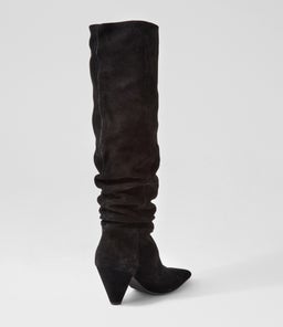 LUNA BOOT SS BLACK SUEDE