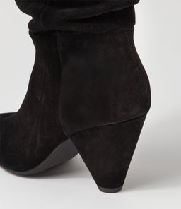 LUNA BOOT SS BLACK SUEDE