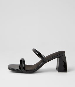 LENNY HEEL SS BLACK PATENT LEATHER