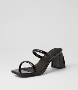 LENNY HEEL SS BLACK PATENT LEATHER