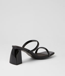 LENNY HEEL SS BLACK PATENT LEATHER
