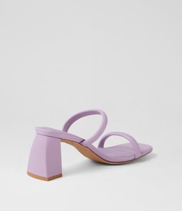 LENNY HEEL SS AMETHYST LEATHER