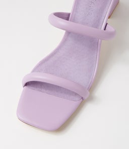LENNY HEEL SS AMETHYST LEATHER