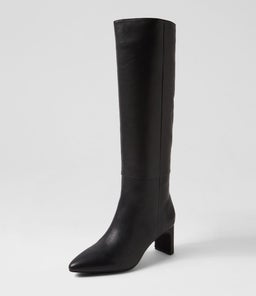 SINNA SS BLACK LEATHER