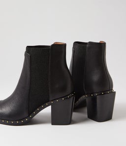 GEORGIE SS BLACK LEATHER