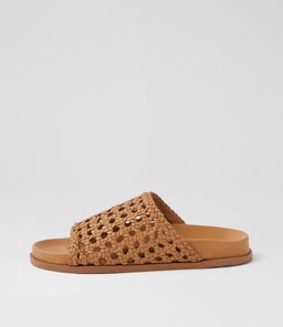 MACRA FOOTBED SS TAN LEATHER