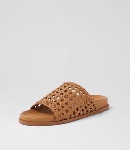 MACRA FOOTBED SS TAN LEATHER
