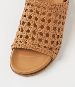 MACRA FOOTBED SS TAN LEATHER
