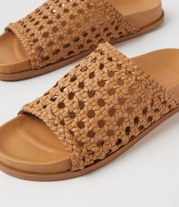 MACRA FOOTBED SS TAN LEATHER