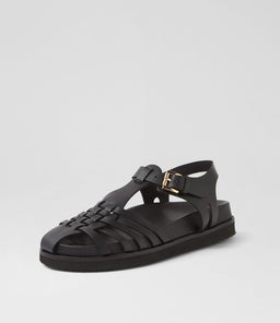 FISHERMAN SS BLACK LEATHER