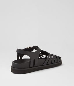 FISHERMAN SS BLACK LEATHER