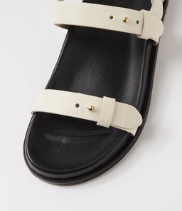TRITAN FOOTBED SS OFF WHITE LEATHER