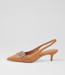 SADELLE HEEL SS TOFFEE LEATHER