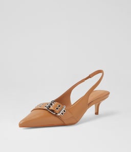 SADELLE HEEL SS TOFFEE LEATHER