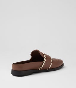 CROSBY SLIDE SS COCOA LEATHER