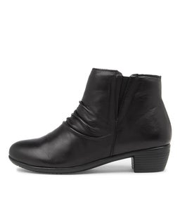 YANNY ST BLACK LEATHER