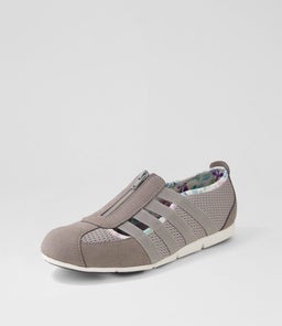SCOTTIE LT GREY LILAC FIELD LINING MESH