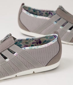 SCOTTIE LT GREY LILAC FIELD LINING MESH