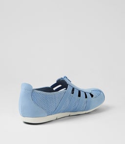 SCOTTIE LT SPECKLE DENIM MESH