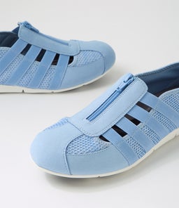 SCOTTIE LT SPECKLE DENIM MESH