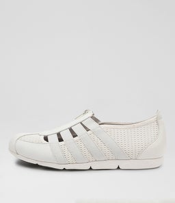 SCOTTIE WHITE WHITE METALLIC MESH