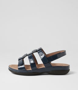 SITARA NAVY PATENT LEATHER