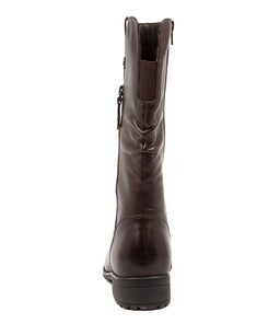EZRA SU DK BROWN TUMBLE LEATHER