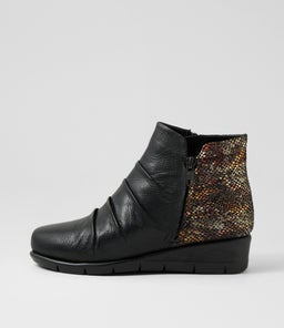 MAXIE SU BLACK BLACK DISCO LEATHER