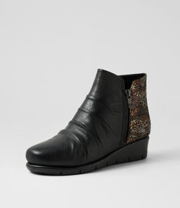 MAXIE SU BLACK BLACK DISCO LEATHER