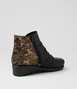 MAXIE SU BLACK BLACK DISCO LEATHER