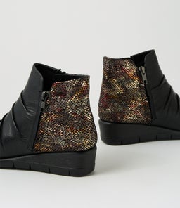 MAXIE SU BLACK BLACK DISCO LEATHER