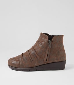 MAXIE SU CHOC MET LEOPARD SUEDE