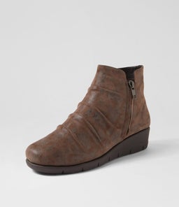 MAXIE SU CHOC MET LEOPARD SUEDE