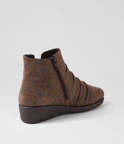MAXIE SU CHOC MET LEOPARD SUEDE