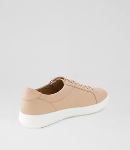 ZARINA SU DK NUDE WHITE SOLE LEATHER