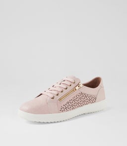 ZARINA SU PINK&SILVER SCRATCH LEATHER