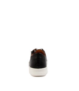 ZARALA SU BLACK WHITE SOLE LEATHER