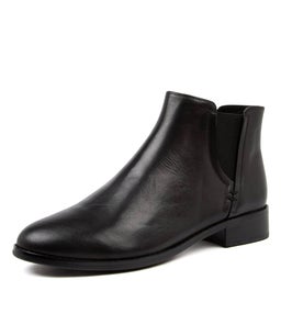 BURNLEY SU BLACK LEATHER