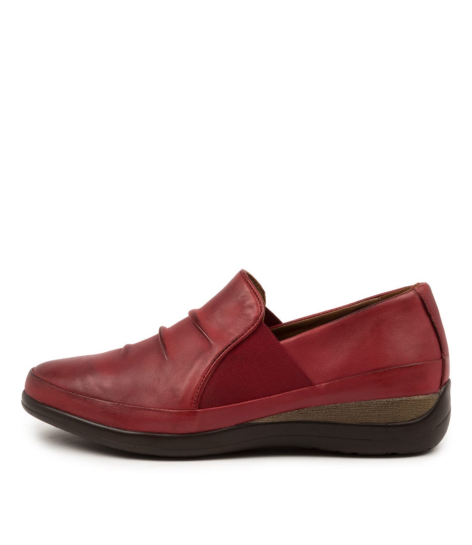 Buy Supersoft Berringa Su Red Flats online with free shipping